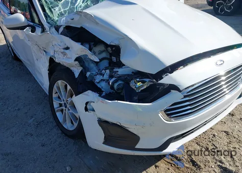 2020 Ford Fusion Se из США, поврежденный, VIN 3FA6P0HDXLR215375